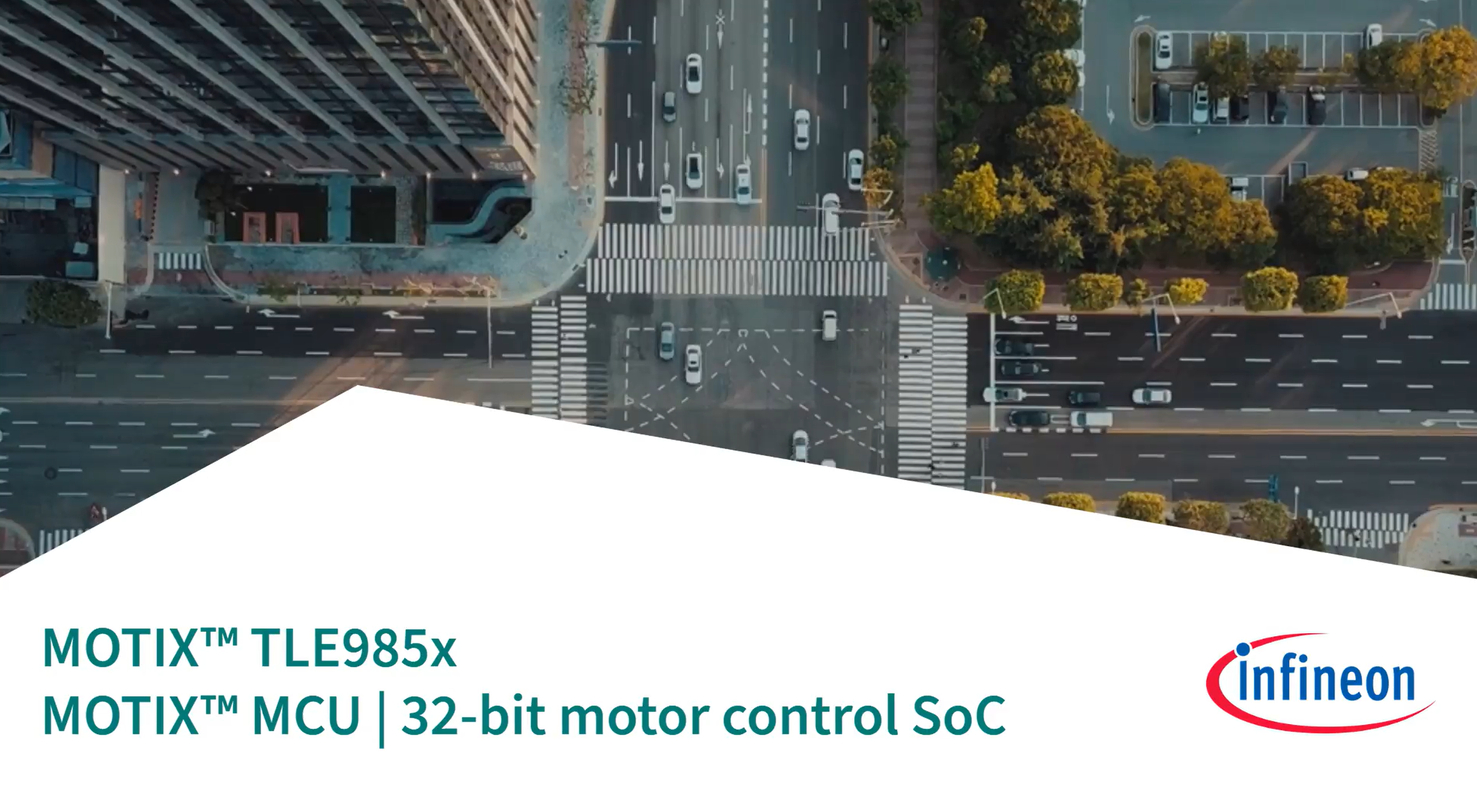 MOTIX™ TLE985x 32-bit motor control SoC