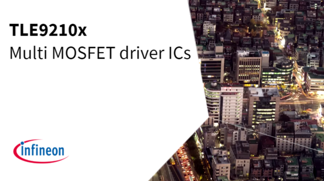 TLE9210x Multi MOSFET driver ICs